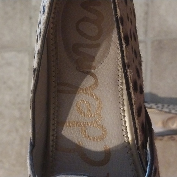 Sam Edelman Kesia Animal Print Espadrille Slip on  Flats Size 7 M - Picture 7 of 10